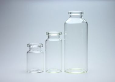 Borosilicate Glass Tube Vials 2ml 6ml 10ml 20ml Capacity Transparent Color